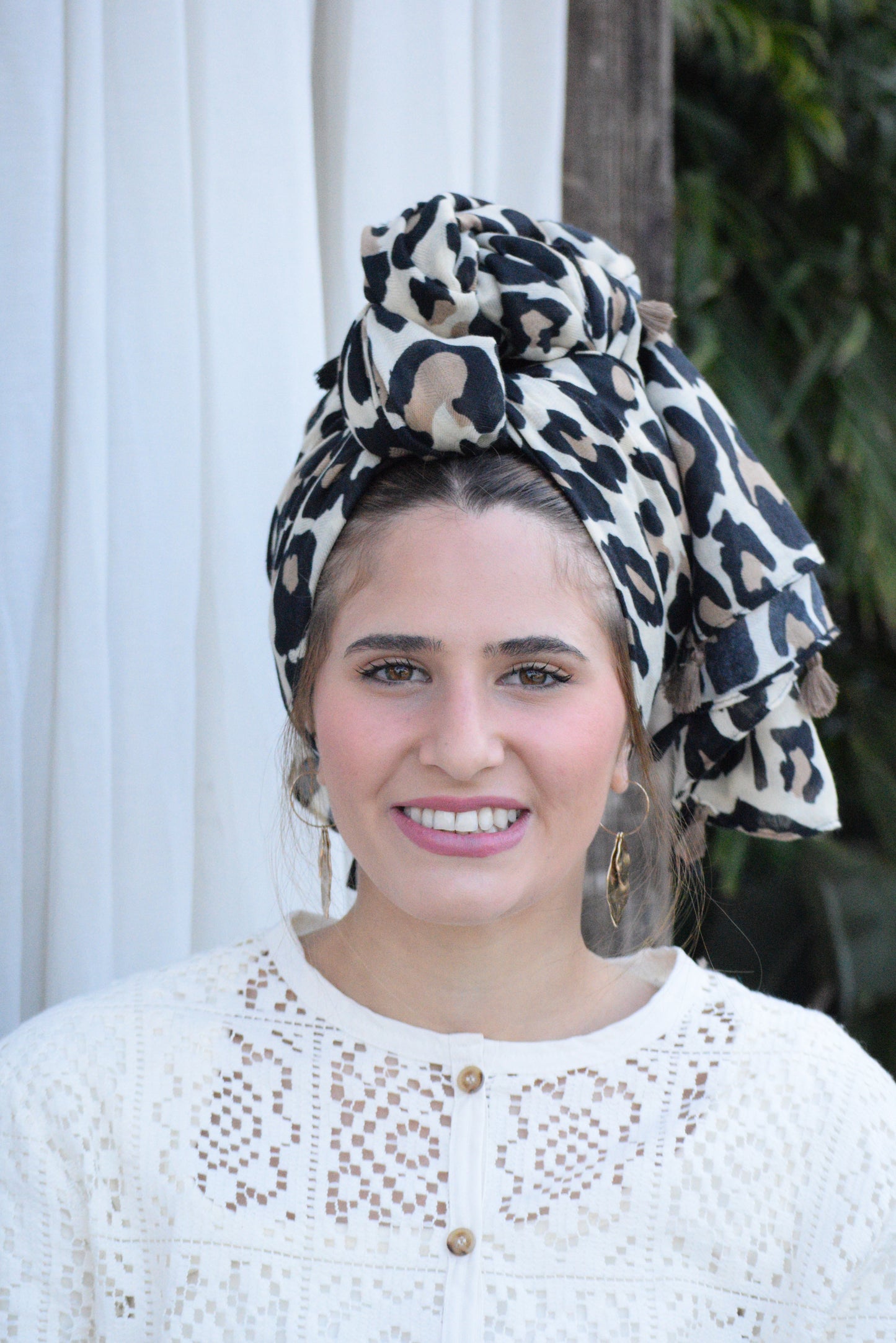 צעיף מנומר