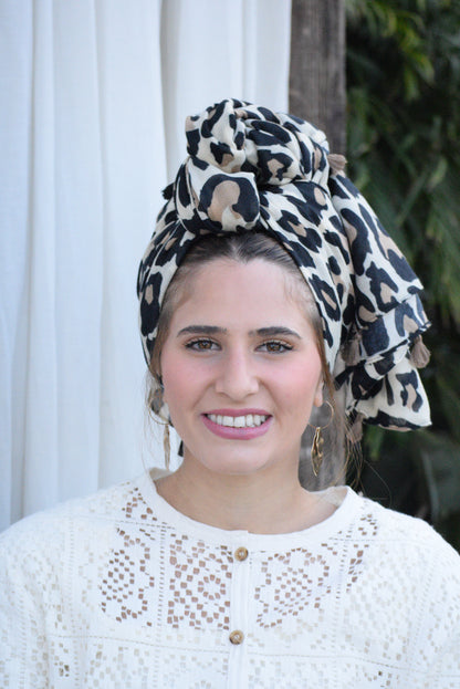 צעיף מנומר